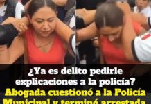 The arrest of Celia García sparks criticism against the Municipal Police in San Luis Potosí