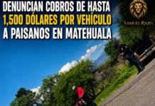 🚨 Reports of charges up to $1,500 per vehicle levied against migrants returning home in Matehuala 🚨